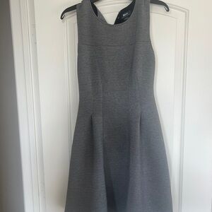 Anthropologie Gray Mini Dress